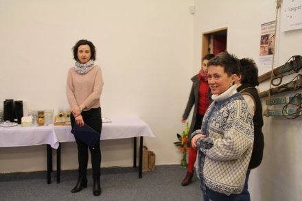 Wystawa starego sprzętu narciarskiego